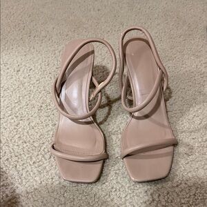 Aldo Blush Strappy Heels